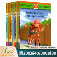 英文原版 稀奇古怪小朱迪系列和她的伙伴 Judy moody and friends 情商啟蒙校園正能量 章節橋梁書(shū) Stink 綠山墻 Judy moodyandfriends11冊