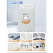 接運貓海爾迷你小型嬰兒童333公斤XQBM30MBM33洗衣機罩防水防曬套布 可愛(ài)鼠-升級加厚 海爾XQBM30-R818MYR018MY