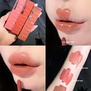 美寶蓮（MAYBELLINE）鎖吻棒唇釉不沾杯持久不掉色鏡面唇釉試色小樣125/62/105 新色15#脆桃氣泡飲0.5ml送唇部暈染刷