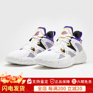 迪卡儂（DECATHLON）NBA授權籃球鞋減震耐磨湖人勇士實(shí)戰靴運動(dòng)籃球鞋IVO3 洛杉磯湖人-白色 40