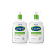 絲塔芙（Cetaphil）洗面奶591ml無(wú)泡沫溫和潔面乳保濕藍朋友敏感肌適用不刺激 絲塔芙倍潤保濕潤膚乳591ml*2瓶