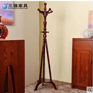 接運貓包郵三強819時(shí)尚創(chuàng  )意環(huán)保實(shí)木衣帽架落地式臥室內立式晾衣掛衣架 新款820色
