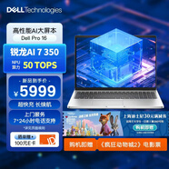 戴爾（DELL）國家補貼Dell Pro 16 銳龍AI筆記本電腦 16英寸大屏高性能 辦公學(xué)習輕薄本(AMD AI 7-350 32G 1T)