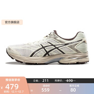 亞瑟士ASICS男鞋網(wǎng)面跑步鞋緩震跑鞋透氣舒適運動(dòng)鞋 GEL-FLUX 4 白色/棕色 39.5