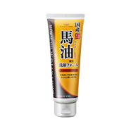 馬油（LOSHI）日本原裝LOSHI北海道馬油洗面奶 溫和泡沫深層清潔控油潔面乳130g 130g