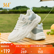 361°運動(dòng)鞋女秋冬季網(wǎng)面厚底增高休閑通勤老爹跑步鞋子女682426763F-3