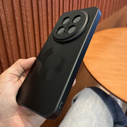 純彩（purecolor）適用榮耀magic8手機殼全包防摔超薄防滑防指紋磁吸充電秒變mate80系列硬殼-曜石黑