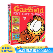 加菲貓英文原版漫畫(huà) 1-25冊 75個(gè)故事 25年新書(shū) Garfield Fat Cat 3 Pack 經(jīng)典趣味幽默漫畫(huà) 兒童圖畫(huà)故事書(shū) Jim Davis 加菲貓漫畫(huà) 三合一 17