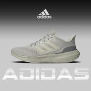 阿迪達斯（adidas）男鞋跑鞋官方旗艦新款黑色運動(dòng)鞋BOUNCE減震跑步鞋網(wǎng)面鞋 淺灰褐色BOUNCE中底緩震科技 41