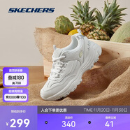 斯凱奇奧利奧|女鞋秋冬季黑白老爹鞋復古熊貓鞋透氣增高運動(dòng)鞋88888250