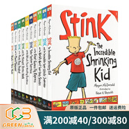 英文原版 稀奇古怪小朱迪系列和她的伙伴 Judy moody and friends 情商啟蒙校園正能量 章節橋梁書(shū) Stink 綠山墻 Stink系列 小朱迪姐弟篇 10冊章節書(shū)