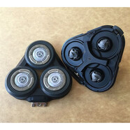 飛利浦適配飛利浦剃須刀SH50刀頭S5091S5230S5000S54205380刀網(wǎng)卡門(mén)配件 黑色整套+進(jìn)口雙層刀片3刀頭