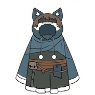 鹿敘橘第五人格周邊毛毯斗篷作曲家二次元COS可愛(ài)披風(fēng)衛衣外套加絨加厚 先知披風(fēng)