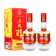 五糧液股份公司出品 五糧醇09第三代 3D  45度禮盒裝喜宴白酒 現貨  45度 500mL 2瓶 2021年雙瓶 （無(wú)手提袋）