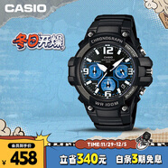 卡西歐（CASIO）手表男學(xué)生考試防震防水電子兒童日韓表圣誕禮物MCW-100H-1A2