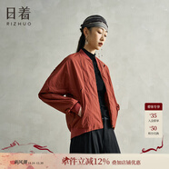 日著(zhù)（rizhuo）日著(zhù)原創(chuàng  )設計女裝2025秋新款城市輕戶(hù)外棒球服飛行員夾克短外套 俠紅 S