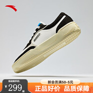 安踏【凱里·歐文同款】運動(dòng)板鞋男女HELA TRIBE情侶款籃球文化鞋男鞋 基礎黑/紙莎白/沙丘灰-2(男女同 40