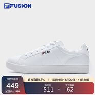 FILA FUSION斐樂(lè )潮牌板鞋男鞋新款百搭休閑鞋網(wǎng)球文化鞋小白鞋男