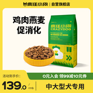 瘋狂小狗 狗糧金毛拉布拉多柴犬薩摩耶德牧10kg犬糧 寵物幼犬成犬 20斤