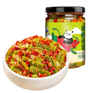 飯掃光榨菜 剁椒貢菜205g  下飯菜辣椒醬 咸菜 泡菜 拌飯拌面