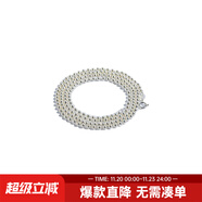 馬登福叔美式復古925純銀項鏈牛皮繩掛脖男女同款可選銀飾吊墜ins配件首飾 銀珠鏈