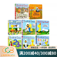 英文原版 Duck And Goose 小黃鴨與小白鵝系列 8冊紙板書(shū) 兒童認知啟蒙學(xué)習 親子教育互動(dòng) 兒童圖畫(huà)故事書(shū) How Are You Feeling 綠山墻