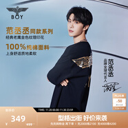 BOY LONDON【范丞丞同款】夏短袖情侶款燙金黑色休閑潮牌T恤N01910 黑色 現貨 XL 此款偏大，建議拍小一碼