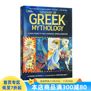 英文原版 國家地理National Geographic Treasury of Greek Mythology 希臘神話(huà)故事 精裝大開(kāi)本 國家地理全彩插畫(huà)神話(huà)系列