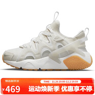 耐克NIKE女子休閑鞋氣墊HUARACHE秋款運動(dòng)鞋DQ8031-101頂峰白38