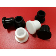 T型橡膠塞 堵圓孔蓋 橡膠堵頭塞 防水防塵塞 硅膠悶頭 試管塞10MM 定制批發(fā)專(zhuān)拍 黑色 十個(gè)價(jià)格（需要白色請留言