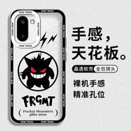 君自名 適用一加Ace6T手機殼1+ace6t保護套天使眼鏡頭全包防摔卡通男女超薄透明軟殼 一加Ace6T【卡通耿鬼】