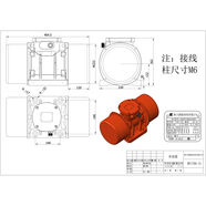 浙江光陵振動(dòng)電機4極MVE系列脫水振動(dòng)篩倉壁振動(dòng)器三相380V MV1700150點(diǎn)75KW三相380V17KN