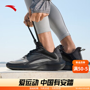 安踏（ANTA）【毒刺】安踏跑步鞋男輕便減震馬拉松專(zhuān)用男士運動(dòng) 碳灰/黑-1 40