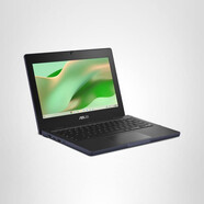 華碩 Chromebook CR11筆記本電腦11.6 英寸 英特爾 N100 處理器，4GB+64GB 抗菌保護，防潑濺鍵盤(pán) 黑色