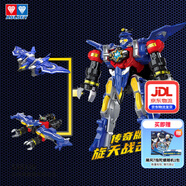奧迪雙鉆巨神戰擊隊變形機器人組合機甲驚喜男孩兒童玩具生日生日禮物 傳奇版旋天戰擊王