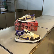 耐克（NIKE）白黑dunk生膠氣墊滑板鞋男女鞋帶情侶低幫休閑滑板鞋氣墊 魔神（純原+氣墊+摩擦聲吱吱響） 42