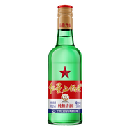 紅星二鍋頭北京 大二 /小二 清香型白酒 純糧酒 口糧酒 送禮 52度 500mL 1瓶 大二單瓶
