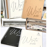 文谷  pp線(xiàn)圈本漸變色 學(xué)生筆記本子韓國小清新可愛(ài)少女簡(jiǎn)約大學(xué)生記事本練習本 加厚手賬本 B5復古即記丨隨機2本