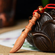 風(fēng)水閣桃木手工雕刻文昌筆木雕吊墜項墜隨身掛件男女款項鏈隨身飾品掛飾 原桃木款X4023N1