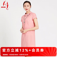 天意夏裝新款民族風(fēng)繡花小圓領(lǐng) 連衣裙 7104 S