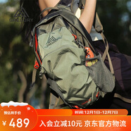 GREGORY格里高利NANO蜂鳥(niǎo)登山包徒步背包通勤輕便沖頂包雙肩包-18L綠色