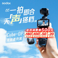 神牛Cube-C Kit2無(wú)線(xiàn)領(lǐng)夾麥克風(fēng)戶(hù)外采訪(fǎng)vlog直播錄音降噪聲卡MiNi紐扣麥克風(fēng)【白色款一拖二】