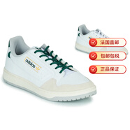 阿迪達斯 （adidas）三葉草男女同款鞋低幫系帶運動(dòng)板鞋球鞋白綠色2025春秋新款GX4392 白色 / 綠色 36