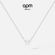 APM Monaco蝴蝶項鏈女銀鎖骨鏈時(shí)尚飾品禮物送女友毛衣鏈