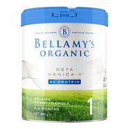 貝拉米白金奶粉全段嬰幼兒配方奶粉900g經(jīng)典版嬰兒奶粉[澳洲直郵] 1段 有機嬰幼兒配方奶粉 900g 3罐