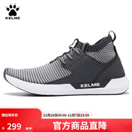 KELME/卡爾美運動(dòng)鞋男韓版時(shí)尚鞋子男休閑鞋跑步鞋 66831200 灰色 43