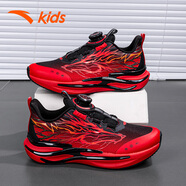 安踏（ANTA）兒童運動(dòng)鞋皮面防水冬季季新款男大童6-16歲白色小白鞋學(xué)生跑步鞋 （網(wǎng)面）黑紅5505【新年配色】 40