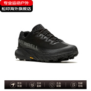 邁樂(lè )（Merrell）AGILITY PEAK 5 GORE-TEX戶(hù)外運動(dòng)蜂鳥(niǎo)抓地越野跑鞋登山徒步鞋 黑色x黑色 40 (250mm)