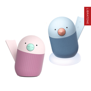 Libratone小鳥(niǎo)音響  BIRD 小小鳥(niǎo)藍牙音箱迷你便攜小音響小夜燈創(chuàng  )意生日禮物 粉色(卡通版)+藍色(夜燈版)組合