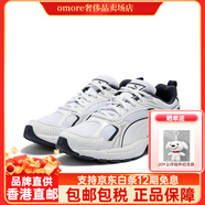 彪馬（PUMA）復古跑鞋緩震透氣老爹鞋男女PUMA彪馬運動(dòng)鞋MILENIO 390002 白-粗呢藍-銀色-01 40